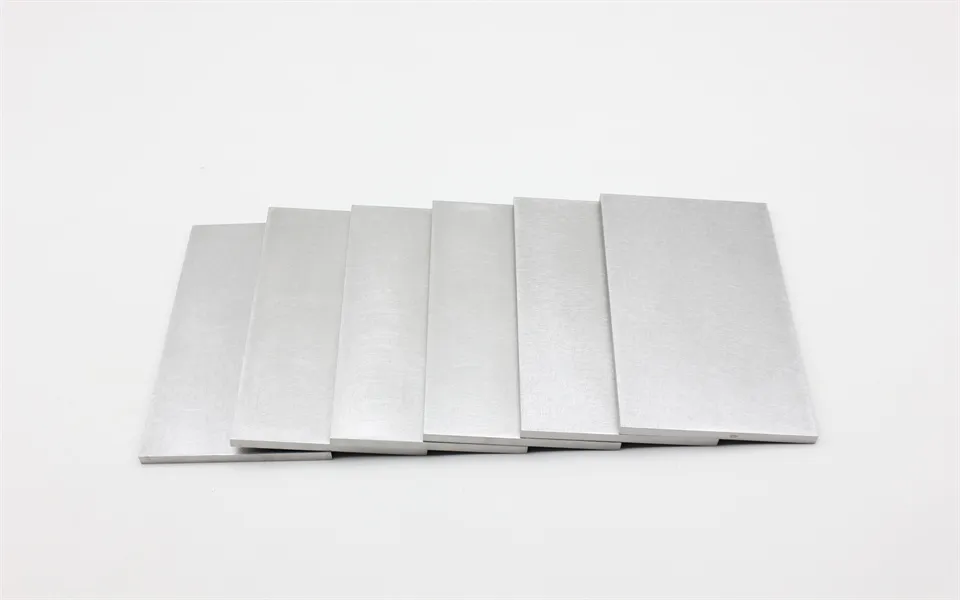 Tungsten alloy sheet