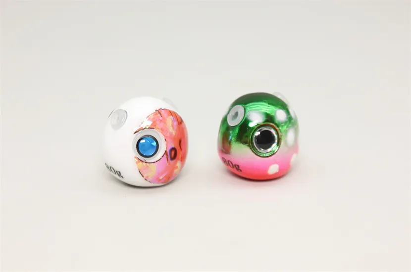 Tungsten live eye jig fishing head