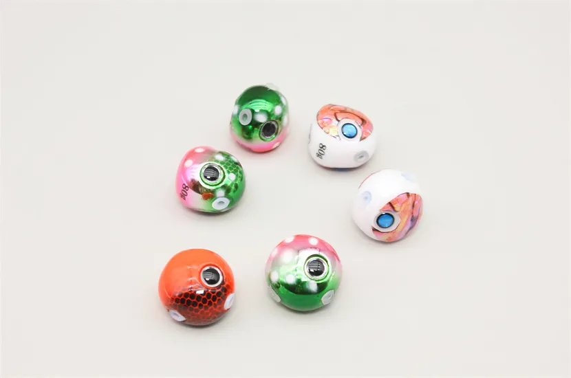 Tungsten live eye jig fishing head