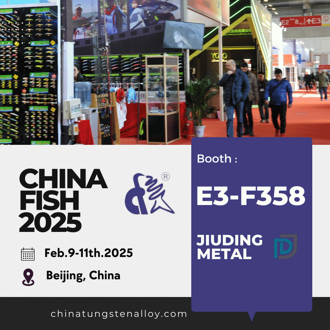 Tungsten fishing weight from China