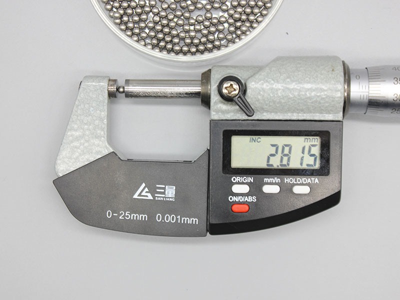 φ3mm Tungsten heavy alloy bearing ball