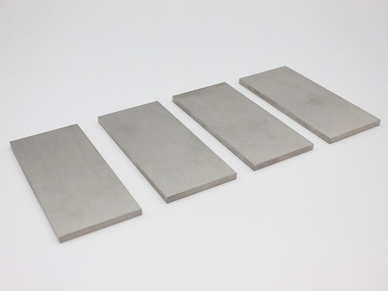 Tungsten plate for counterbalance weight